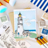 Pinkfresh Studio Essentials: Dotted Postage Square die