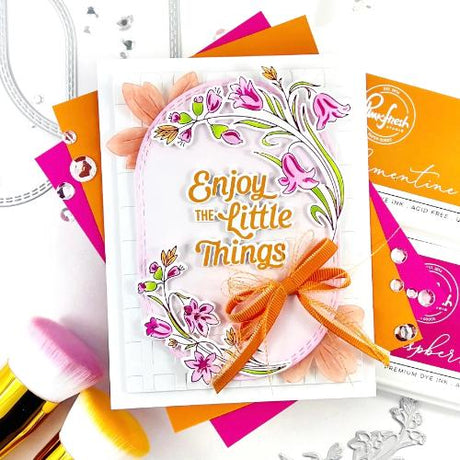 Pinkfresh Studio Essentials: Double Stitched Elongated Oval die