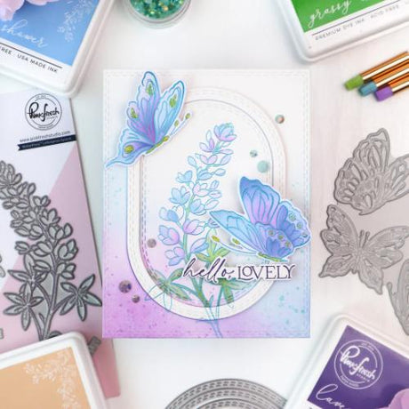 Pinkfresh Studio Bluebonnet Bliss stencil