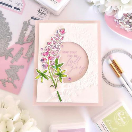 Pinkfresh Studio Bluebonnet Bliss stencil