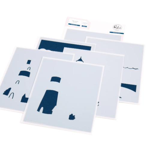 Pinkfresh Studio Guiding Light stamp/die/stencil Bundle