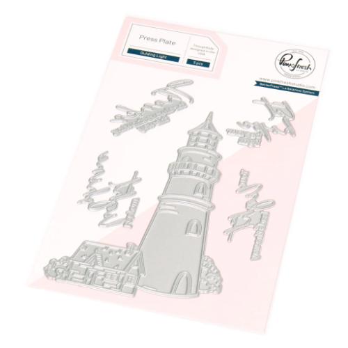 Pinkfresh Studio Guiding Light stamp/die/stencil/ press plate Bundle