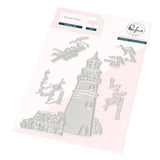 Pinkfresh Studio Guiding Light stamp/die/stencil/ press plate Bundle