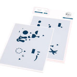 Pinkfresh Studio Summer Fun stencil / die Bundle