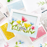 Pinkfresh Studio Petal Perfection stencil/Die Bundle