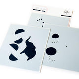 Pinkfresh Studio Sweet Safari stencil/Die Bundle