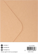 Studio Light Consumables Cards & Envelopes A6 20/Pkg Nr. 04 Kraft