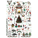 49 And Market Laser Cut Outs Elements, Mistletoe And Memories