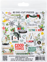 49 And Marketing Die-Cuts Foiled, Mistletoe And Memories