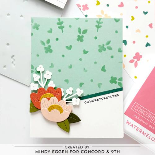 Concord & 9th Bursting Backgrounds Turnabout™ Stencil Pack (2 qty; 6 x 6)