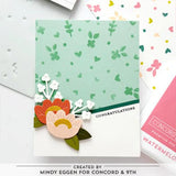 Concord & 9th Bursting Backgrounds Turnabout™ Stencil Pack (2 qty; 6 x 6)