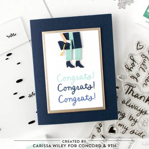 Concord & 9th Along The Path Embossing Folder