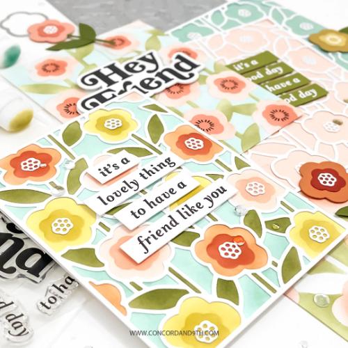 Concord & 9th Sweet Stems Stamp Set