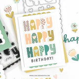 Concord & 9th Triple-Step Happy Day Stamp Set