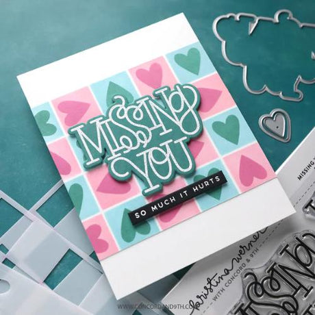 Concord & 9th Missing Your Hugs Stamp Set (6 x 8)