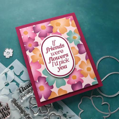 Concord & 9th Pretty Posies Stamp Set (4 x 6)