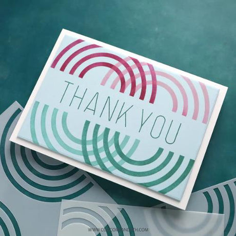 Concord & 9th Thank You Words Stamp Set (4 x 6)