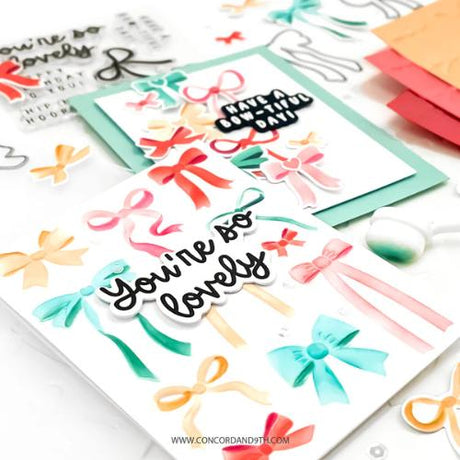 Concord & 9th Perfectly Tied Stamp Set (4 x 4)