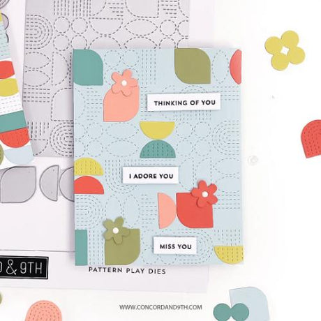 Concord & 9th Pattern Play Dies