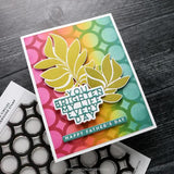 Concord & 9th Long Line Leaves Stamp Set (6 x 8)