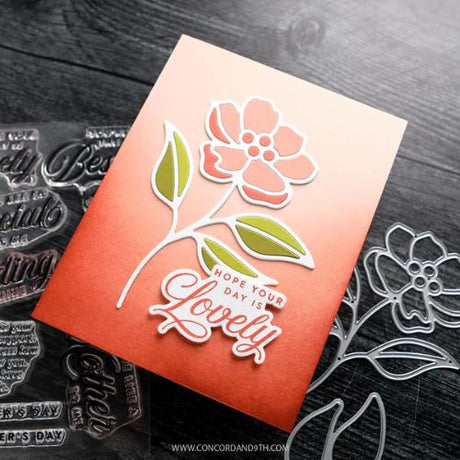 Concord & 9th Spring Bloom Inlay Dies