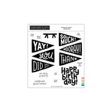 Concord & 9th Pennant Party Stamp and Die Bundle