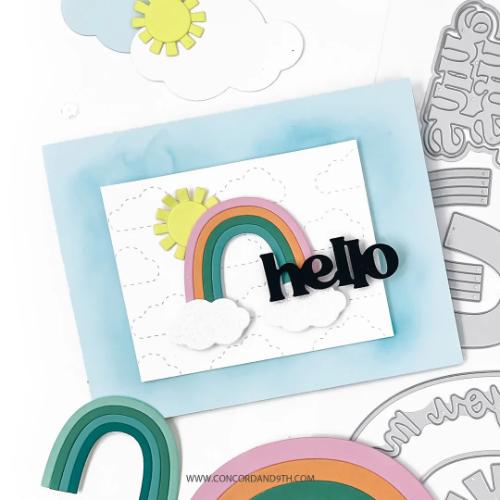 Concord & 9th Sunshine & Rainbows Die