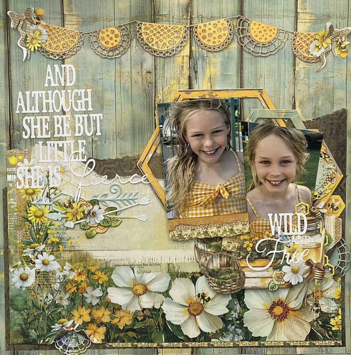 Sizzix Thinlits Die & Stamp Set By 49 & Market Forces Of Nature