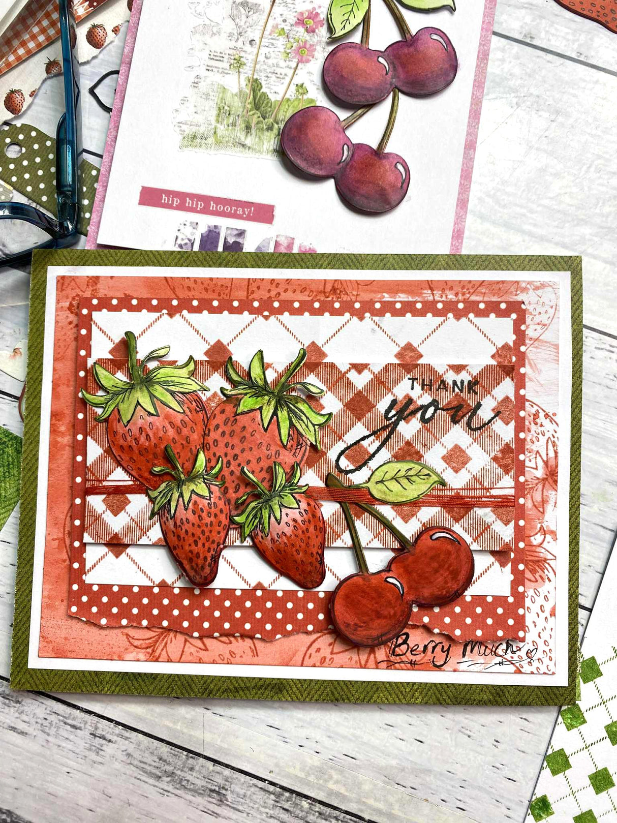 Sizzix Thinlits Die & A5 Stamp Set By 49 & Market Perfectly Imperfect