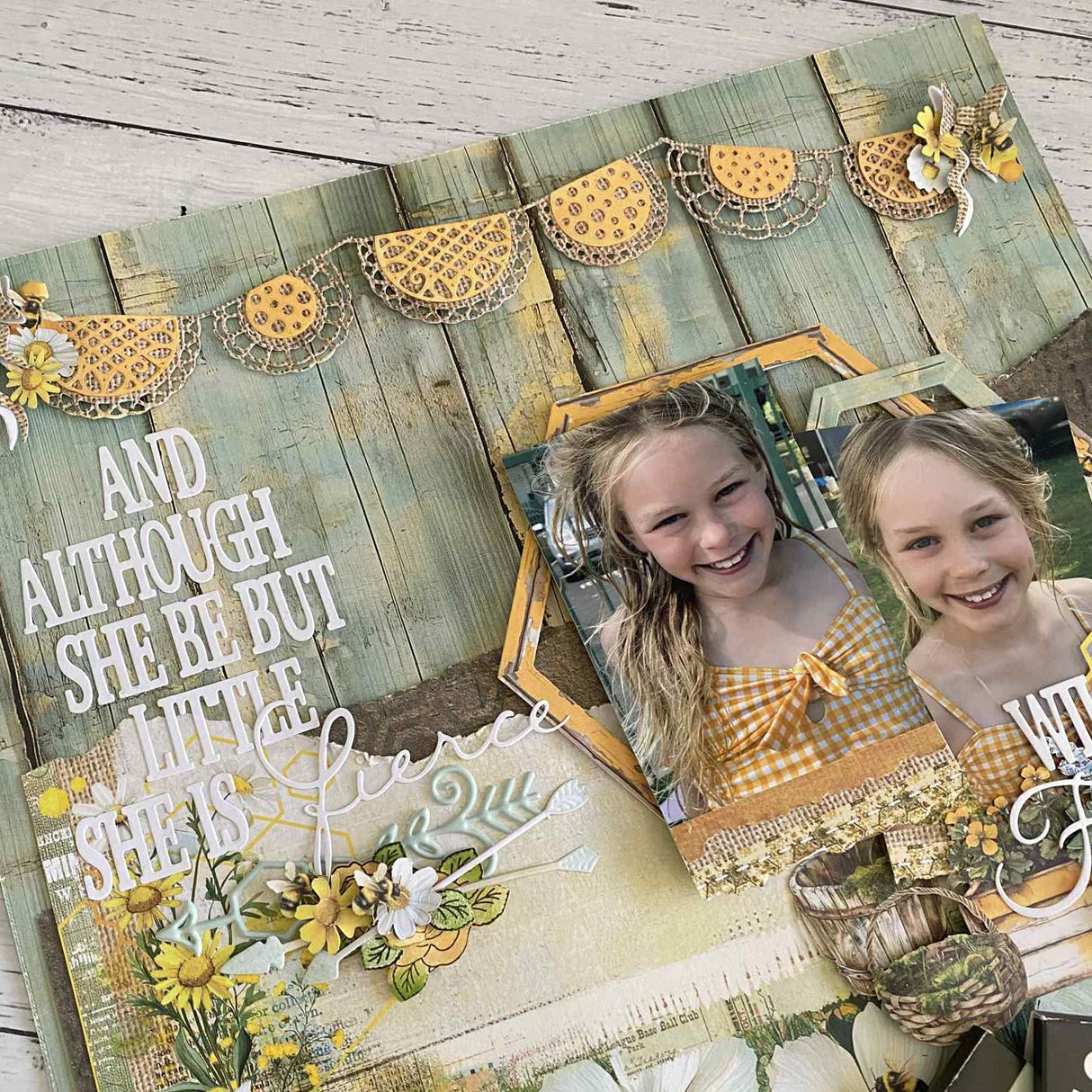 Sizzix Thinlits Die Set By 49 & Market Doily Banner