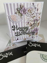 Sizzix Thinlits Die & A5 Stamp Set By 49 & Market Birthday Wishes