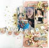 Sizzix Thinlits Die & A5 Stamp Set By 49 & Market Banner Bash