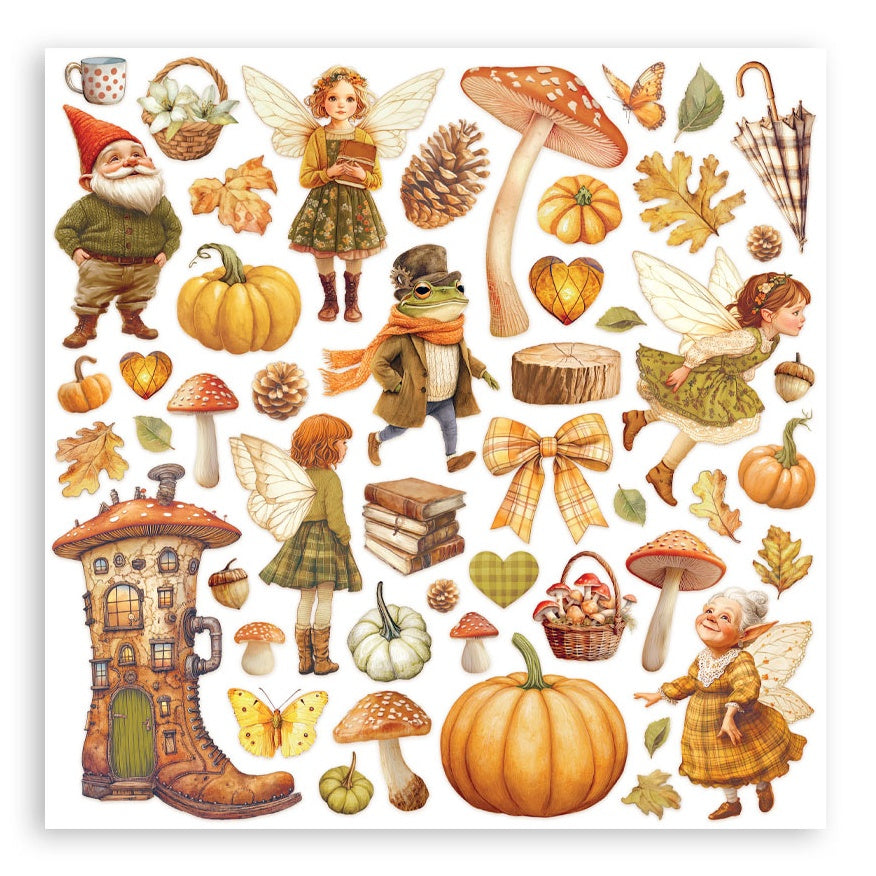 Stamperia Scrapbooking Pad 12"x12" 10/Pkg Whispering Woods