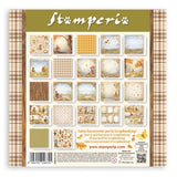 Stamperia Single-Sided Paper Pad 12"x12" 22/Pkg Whispering Woods