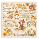 Stamperia Single-Sided Paper Pad 12"x12" 22/Pkg Whispering Woods
