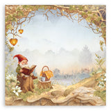 Stamperia Single-Sided Paper Pad 12"x12" 22/Pkg Whispering Woods