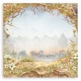 Stamperia Single-Sided Paper Pad 12"x12" 22/Pkg Whispering Woods