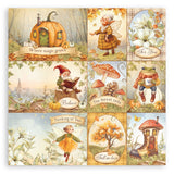 Stamperia Single-Sided Paper Pad 12"x12" 22/Pkg Whispering Woods