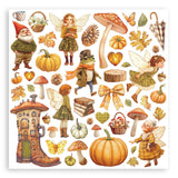 Stamperia Single-Sided Paper Pad 12"x12" 22/Pkg Whispering Woods