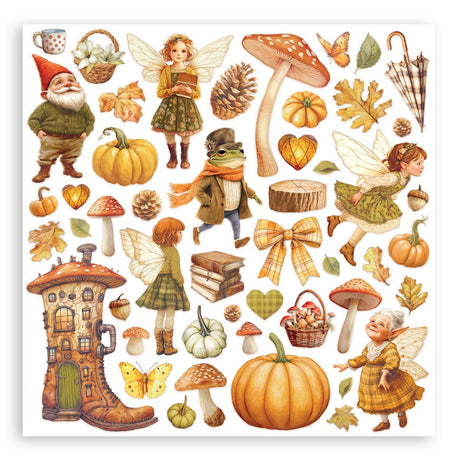 Stamperia Single-Sided Paper Pad 12"x12" 22/Pkg Whispering Woods