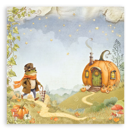 Stamperia Single-Sided Paper Pad 12"x12" 22/Pkg Whispering Woods