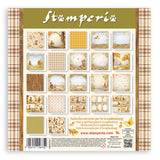 Stamperia Single-Sided Paper Pad 8"X8" 22/Pkg Whispering Woods