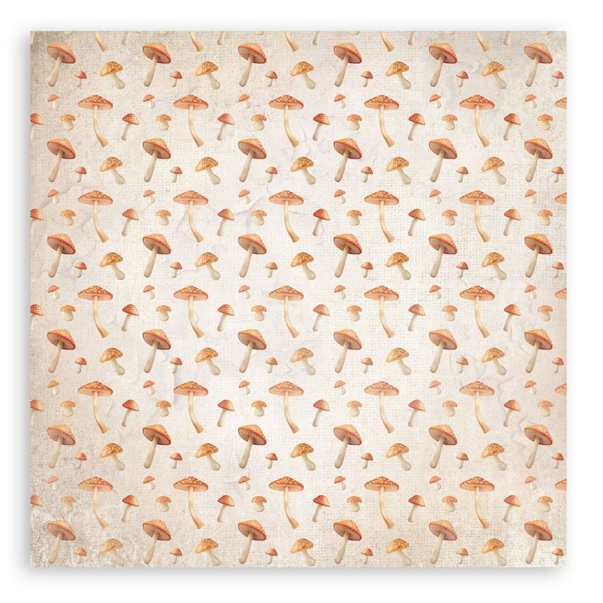 Stamperia Single-Sided Paper Pad 8"X8" 22/Pkg Whispering Woods