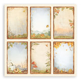 Stamperia Single-Sided Paper Pad 8"X8" 22/Pkg Whispering Woods