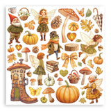 Stamperia Single-Sided Paper Pad 8"X8" 22/Pkg Whispering Woods