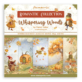 Stamperia Scrapbooking Pad 8"X8" 10/Pkg Whispering Woods