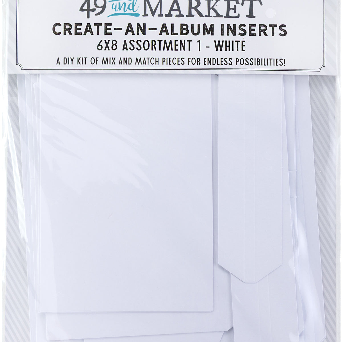 49 And Market Create-An-Album Foundation Inserts Assort 1 White – Auzz ...