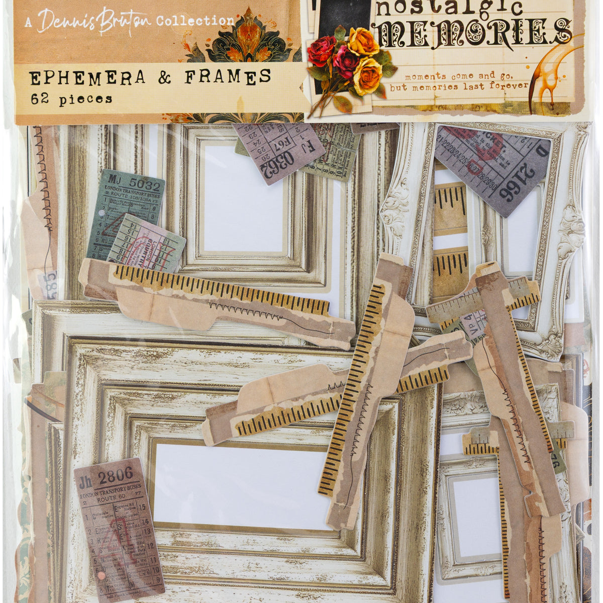 49 And Market Nostalgic Memories Ephemera and Frames Set – Auzz ...