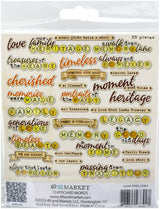 49 And Market Nostalgic Memories Chipboard Set