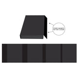 49 And Market Create-An-Album Quadruple Flip Album Base Black